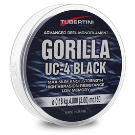 Tubertini - Lijn Nylon Gorilla UC-4 Black / 150m - Tubertini