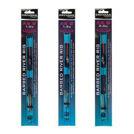 Drennan - Gemonteerde lijn River Rig AS 8 Barbed / 60cm - Drennan