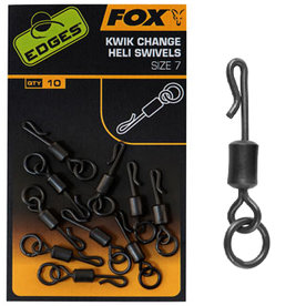 Fox Carp - Kwik Change Heli Swivels / Size 7 - Fox Carp