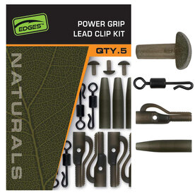 Fox Carp - Edges Naturals Power Grip Lead clip kit - Fox Carp