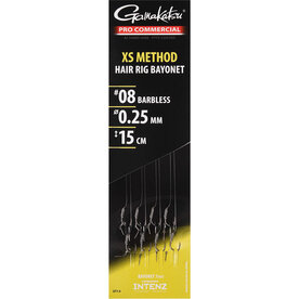 Gamakatsu - Hame&ccedil;on montes XS Method Hair Rig Bayonet Barbless 10/15cm - Gamakatsu