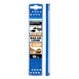 Garbolino - Onderlijnen Competition Mounted Leader Power Bend Carp / 15cm - Garbolino