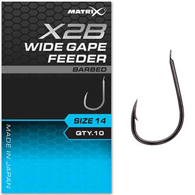 Matrix - Haken X2B Wide Gape Feeder Barbed - Matrix