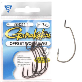 Gamakatsu - Worm Offset EWG Nano Alpha - Gamakatsu