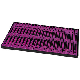 Matrix - Accessoire stations 26cm Purple Pole Winder Tray (21 winders) - Matrix
