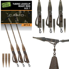 Fox Carp - Edges Tubing Leadclip Ready Rigs - Fox Carp