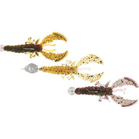 Westin - Creature Bait Rigged &lsquo;N Ready Crecraw Slim Clear Water Mix / 5.5cm - Westin