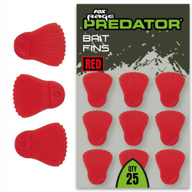 Fox Rage - Predator Bait Fins / Red - Fox Rage
