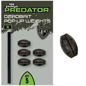 Fox Rage - Predator Camo Deadbait Pop-Up Weights