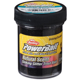 Berkley - 2025 EU PowerBait Natural Scent Sinking Glitter Trout Dough - Berkley