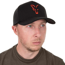 Collection Baseball Cap / Black &amp; Orange - Fox Carp