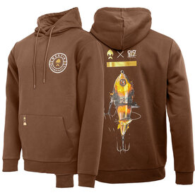 Swimlure Hoodie / Dark Brown - Westin