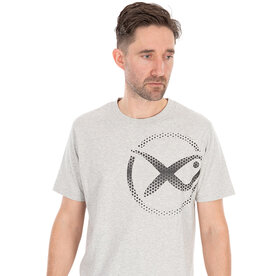 Large Mesh Logo T-Shirt / Grey - Matrix