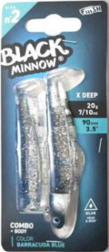 FIIISH - Black Minnow 90mm Combo X-Deep 20gr - FIIISH
