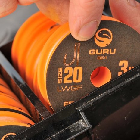Guru - Hame&ccedil;on montes LWGF Feeder rig Barbed / 100cm - Guru
