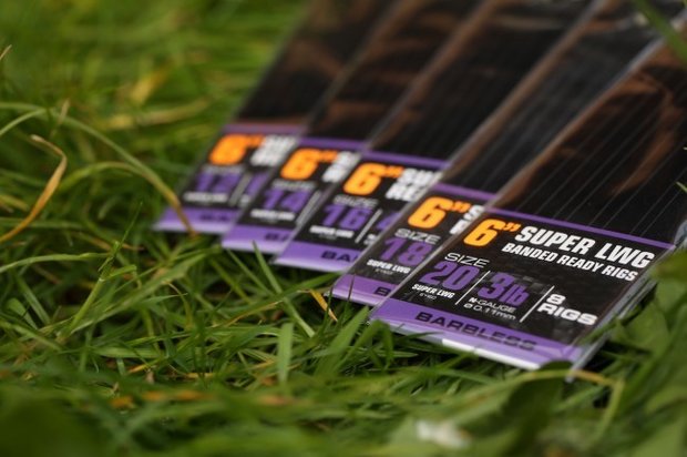 Guru - Onderlijn Super LWG Ready Rigs Barbless / 15cm - Guru