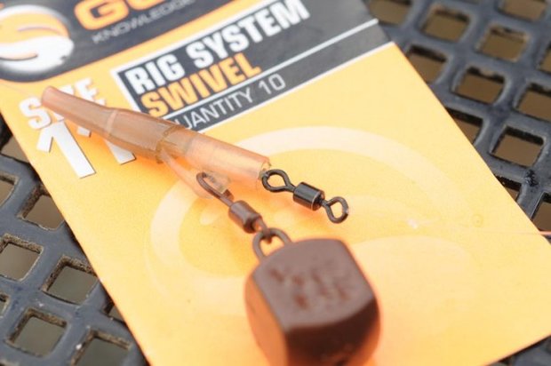 Size 11 Pivote p&ecirc;che Rig System Swivels - Guru