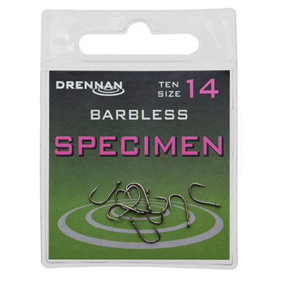 Drennan - Haken Specimen Barbless - Drennan