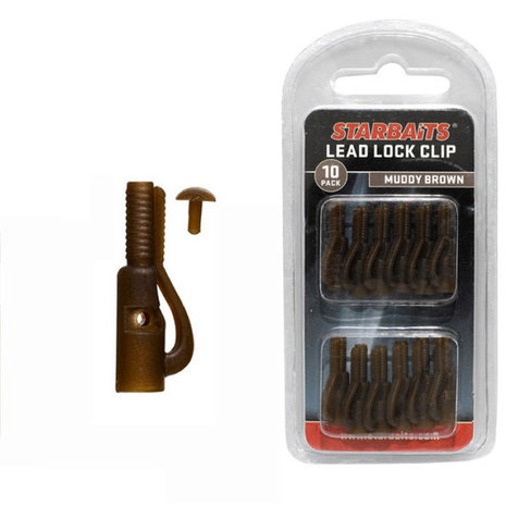 End Tackle Lead Lock Clip Weedy vert - Starbaits