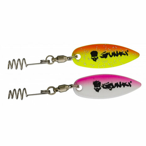 Gunki - Spinnerbladen Fix&#039;Flash W42 Cont. Pink/Yellow - Gunki