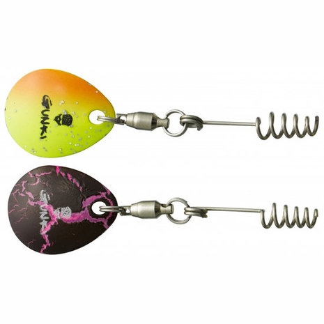 Gunki - Spinnerbladen Fix&#039;Flash C17 Contr. Pink/Yellow - Gunki