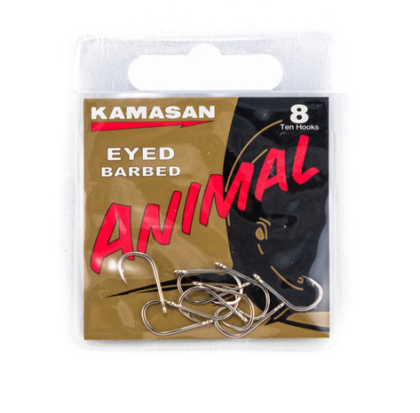 Haken Kamasan Eyed Barbed - Elite