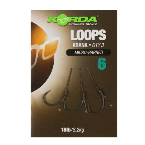 Korda - Hame&ccedil;on montes Loops Krank Micro Barbed - Korda