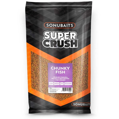 Sonubaits - Amorce Supercrush Chunky Fish - Sonubaits
