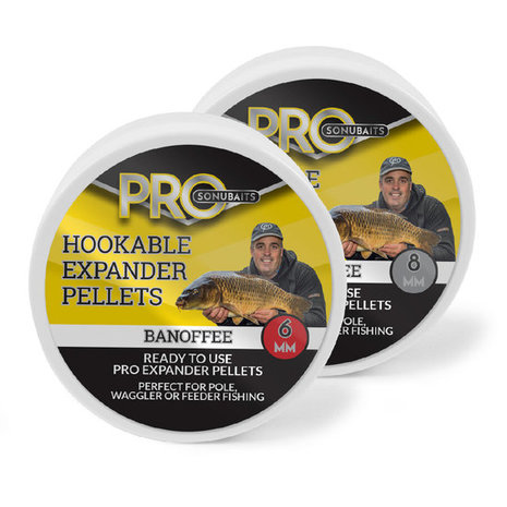 Sonubaits - Pellets Hookable Expander Pellets Banoffee - Sonubaits