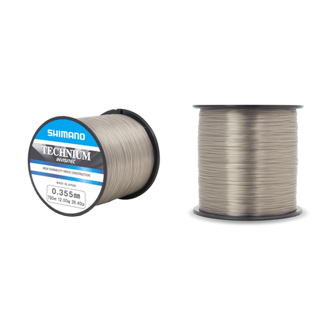 Fil nylon Technium Invisi Gris 1100m - Shimano