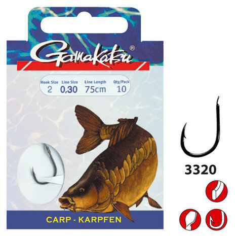 Gamakatsu - Onderlijn Hook BKD Carp / 75cm - Gamakatsu
