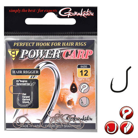 Gamakatsu - Haken Power Carp Hair Rigger - Gamakatsu