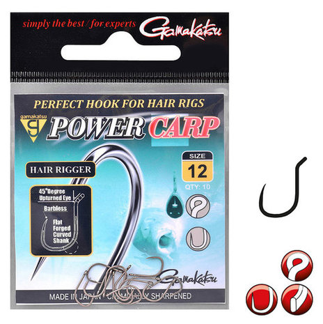 Gamakatsu - Haken Power Carp Hair Rigger BL - Gamakatsu