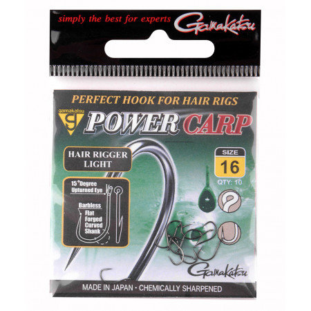 Gamakatsu - Hame&ccedil;ons Power Carp Hair Rigger Light - Gamakatsu