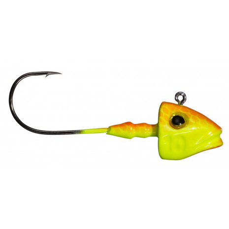 Gunki - Jigkoppen G&#039;Fish Orange / Fluo Yellow - Gunki