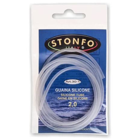 Stonfo - Clear silicon tube transparant - Stonfo