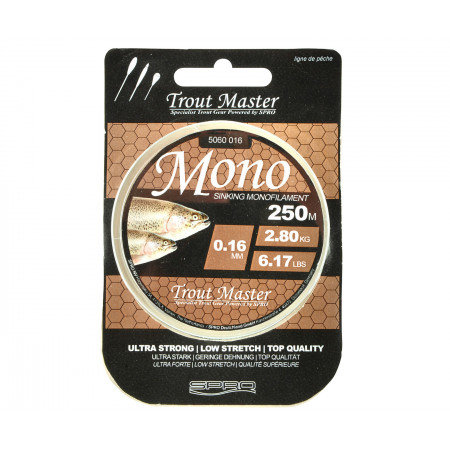 Trout Master - Lijn Nylon mono 200m - Trout Master