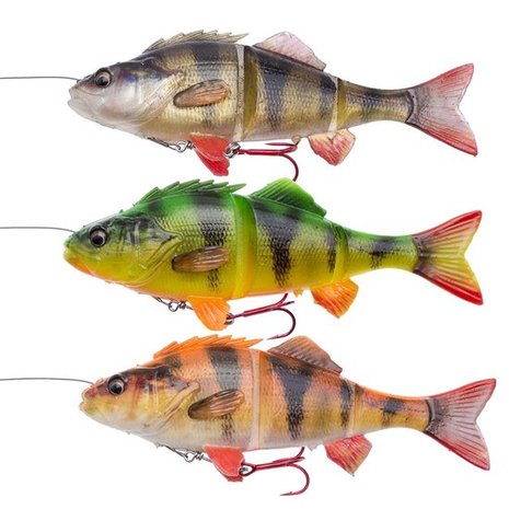 Savage Gear - Softbaits SG 4D Line Thru Perch 17cm SS 63g - Savage Gear