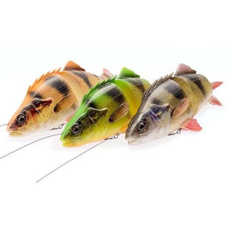 Savage Gear - Softbaits SG 4D Line Thru Perch 17cm SS 63g - Savage Gear