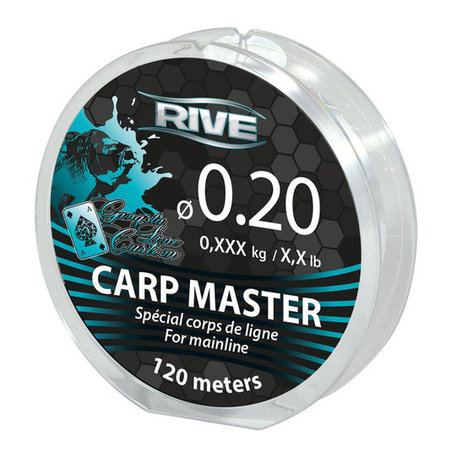 Fil nylon Carp Master Line Diam 120m Transparent - Rive