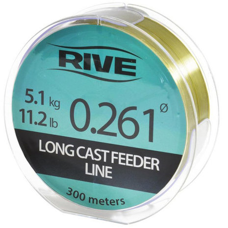 Rive - Fil nylon Longcast feeder Line - 300m - Rive