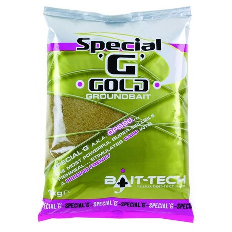 Bait Tech - Amorce Special &#039;G&#039; Gold Groundbait - 1kg - Bait Tech