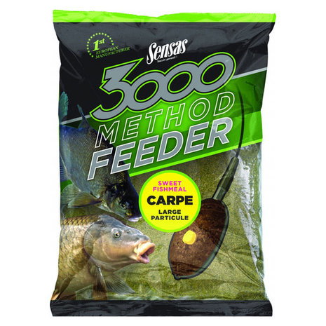 Voeder 3000  Method Feeder Carpe (Karper) - 1Kg - Sensas