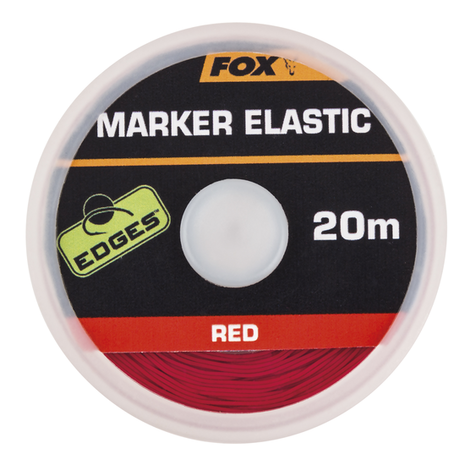 End Tackle Edges Marker elastique x 20m red - Fox Carp