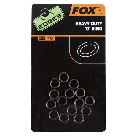 End Tackle Edges Heavy Duty O Ring x 15 - Fox Carp
