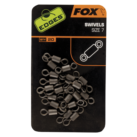 Wartels End Tackle Edges Swivels Standard - Fox Carp