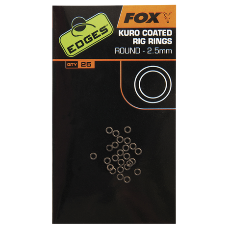 End Tackle Edges Kuro O Rings - Fox Carp