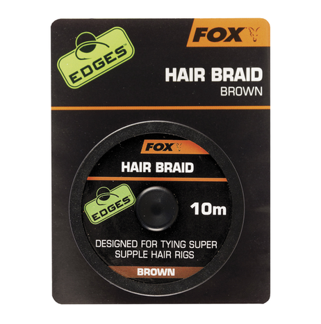 End Tackle Edges Hair Braid - Fox Carp