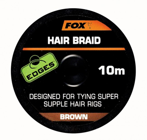 End Tackle Edges Hair Braid - Fox Carp