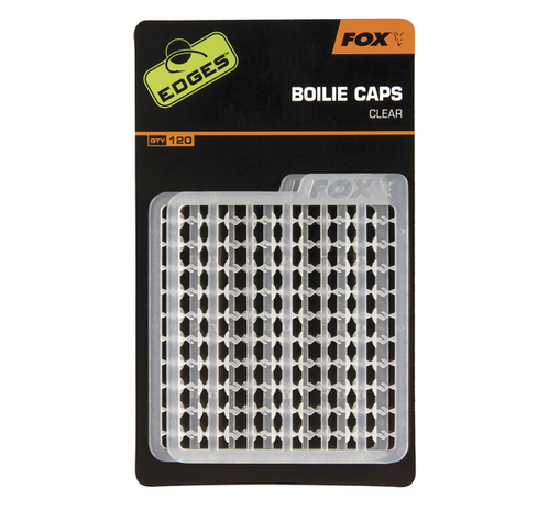End Tackle stoppers Edges Boilie Caps Clear (120pc) - Fox Carp